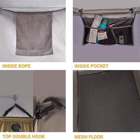 KingCamp Oversize Outdoor Shower Tents Portable | Ubuy India