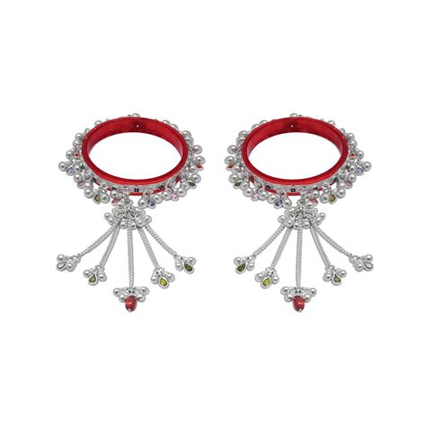Exquisite Bridal Silver Bangles for a Perfect Look – Khushbu Jewellers