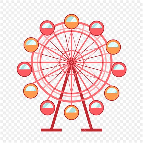 Ferris Wheel Clipart Hd PNG, Cute Ferris Wheel Clipart, Cute, Play ...