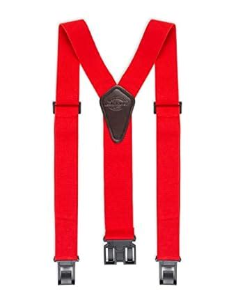 Buy Dickies Men's Perry Suspender,Red,One Size at Amazon.in