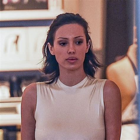 Bianca Censori wears metallic micro bikini and clear heels in latest ...