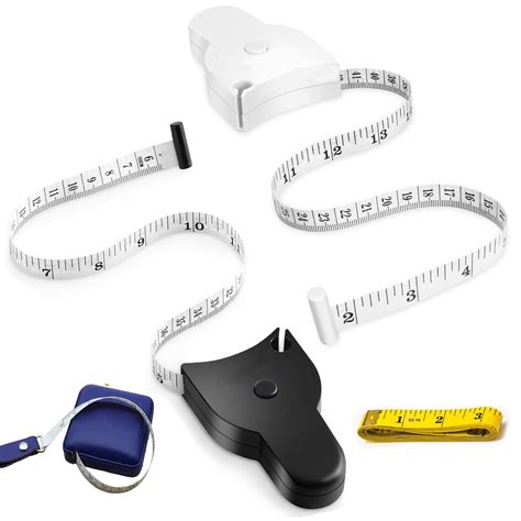 Amazon.com: 4 Pack Tape Measure Measuring Tape for Body Measurements ...