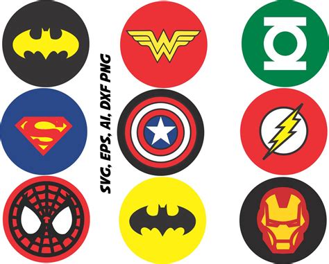 All Superhero Logo