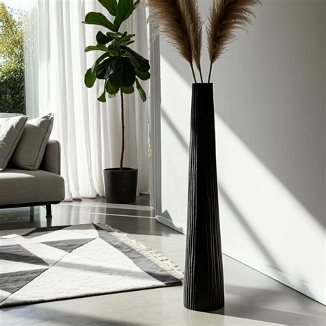 Hokku Designs Katarin Decorative Floor Vase for Home Decor - Modern ...