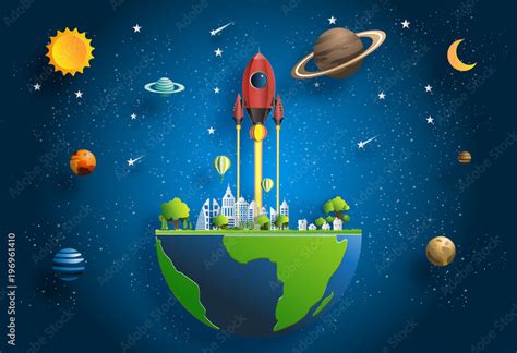 3D Space wallpaper deisgn with solar system – Myindianthings