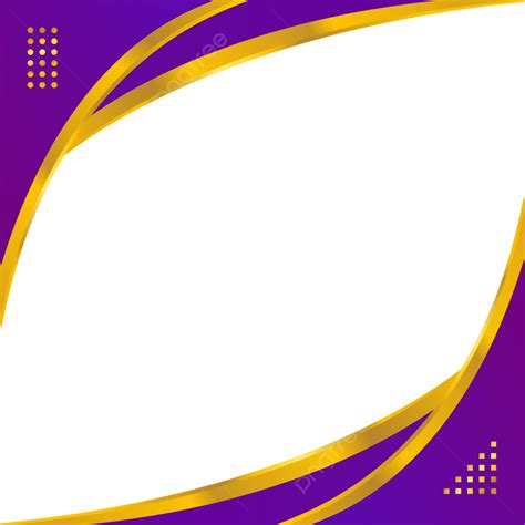 Purple And Gold Border