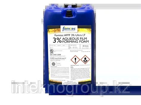 Fomtec AFFF 3% Ultra LT пенообразователь (пенный концентрат) для ...