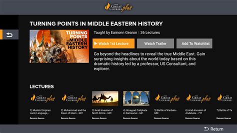 Amazon.com: The Great Courses Plus: Appstore for Android