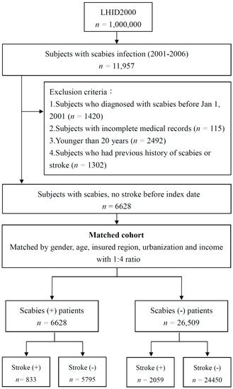 The Relationship between Scabies and Stroke: A Population-Based ...
