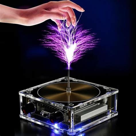 Musical Tesla Coil, Bluetooth Music Tesla Coil, Touchable Artificial S ...