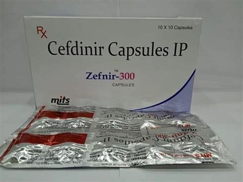 300 Mg Zefnir Cefdinir Capsule at ₹ 150/box | Cefdinir Tablet in Nagpur ...