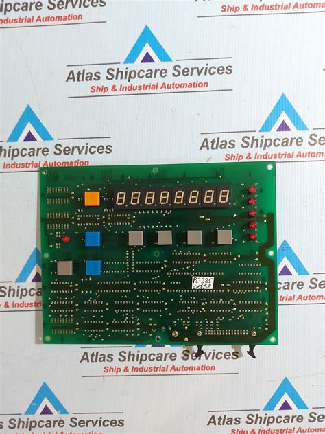 MITSUI PNL-4B DISPLAY KEYBOARD PCB CARD – Atlas Shipcare Services