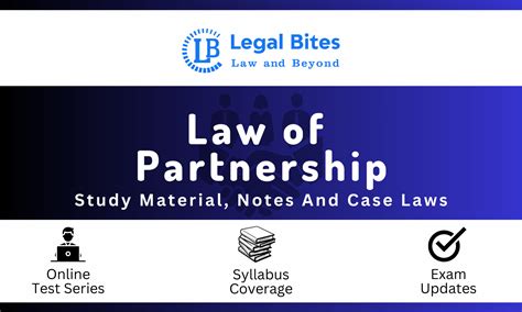 Law of Partnership - Notes, Case Laws And Study Material