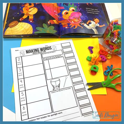 Drum Dream Girl Book Activities