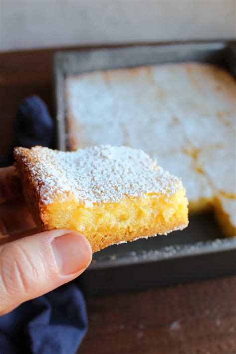 Lemon Chess Bars - Cooking With Carlee