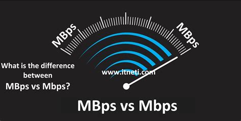 What is the distinction between Mbps and MBps? - ITNETI