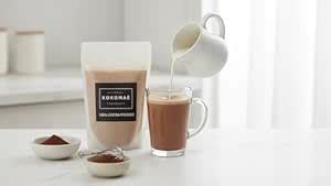 Kokomae Velvet Cocoa Powder, 100% Pure & Natural Unsweetened Plant ...