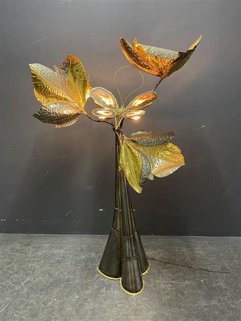 Breathtaking Unique Illuminated Sculpture or Floor Lamp by Artist ...