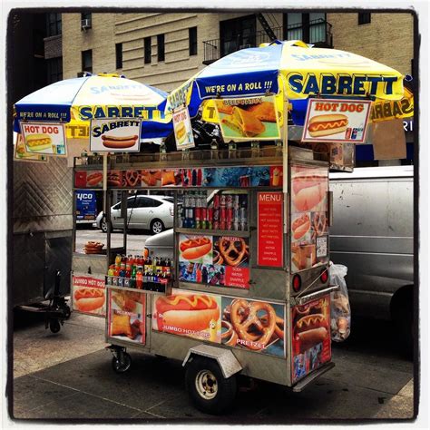 Sabrett Cart: Iconic Hot Dog Carts of NYC