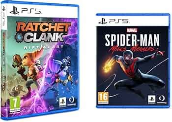 Sony Ps5 Ratchet & Clank: Rift Apart+Ps5 Marvel S Spiderman Miles ...