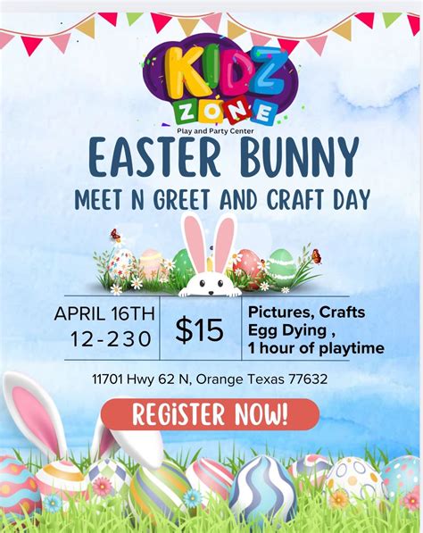 Easter Bunny Meet N Greet and Egg Crafting Event, 11701 Hwy 62-N suite ...