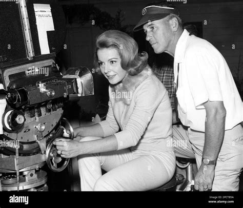 **FILE** Actress Kasey Rogers, left, switches to the operating end in ...