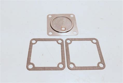 BSA B25 / Triumph TR25 Sump Filter Gauze with Sump Gasket pair ...