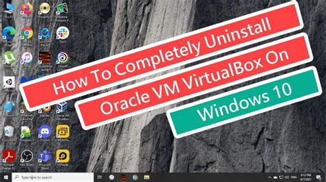 Image result for Oracle VirtualBox Uninstaller