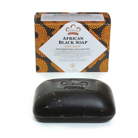 African Black Bar Soap with Oats and Aloe Vera - Afro Glamour Cosmetics