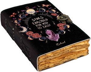 DI-KRAFT Printed New Leather Journal Diary|Notebook With Lock Clasp (5* ...