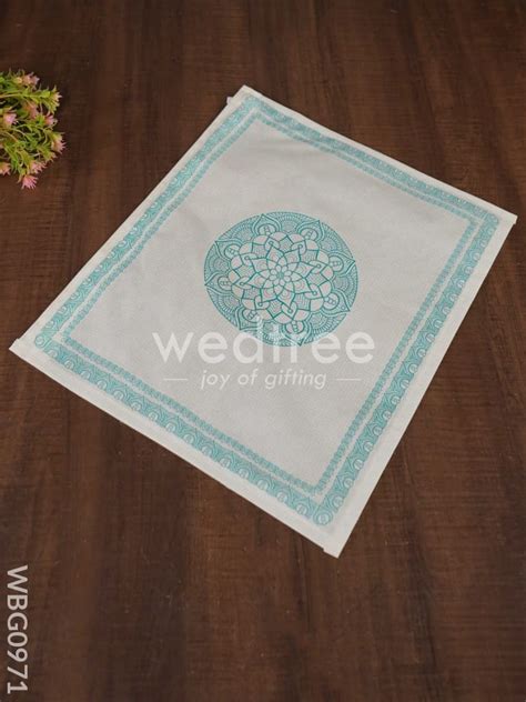 Rangoli Designed Saree Cover - WBG0971 – BLiS