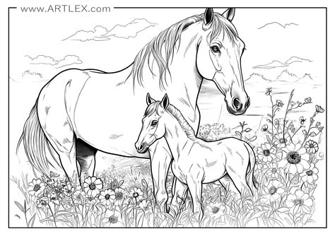 Palomino Coloring Pages