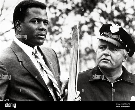 ROD STEIGER and SIDNEY POITIER in IN THE HEAT OF THE NIGHT (1967 ...