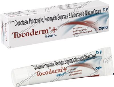 Tocoderm Plus Tube Of 15gm Cream: Uses, Side Effects, Price & Dosage ...