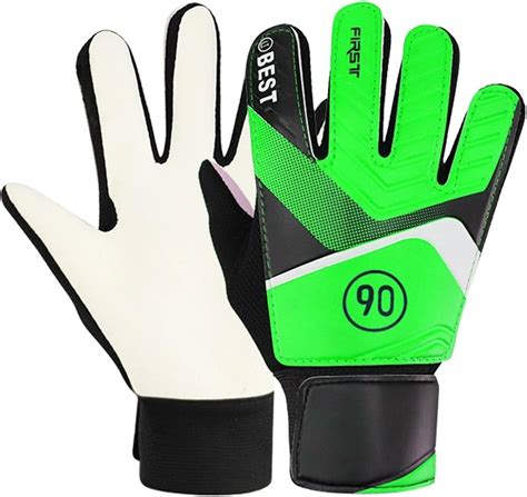 Aiwanto Kid's Goalkeeper Gloves Finger Protection Latex Soccer Goalie ...