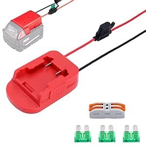 Power Wheels Adapter for Milwaukee M18 to 12v Battery Adapter kit 18V ...