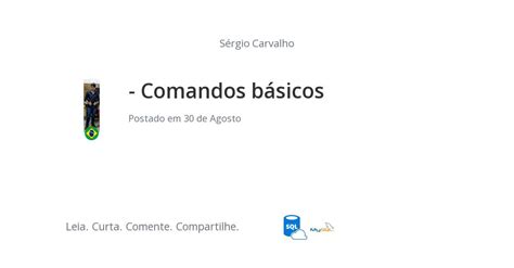 Image result for Comandos Tutorial