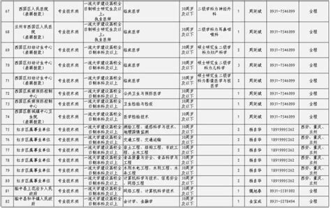 速看！兰州公开引进644名急需紧缺人才（附岗位需求表）_澎湃号·政务_澎湃新闻-The Paper