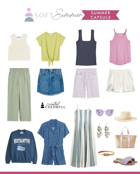 Summer Palette Links — Created Colorful | Soft summer fashion, Soft ...