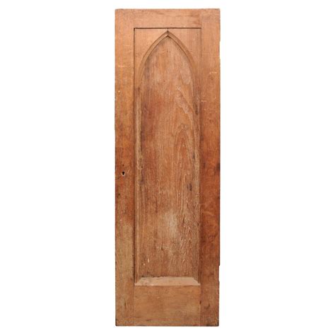 Late 19th Century Wooden Door with Gothic Style Arch Detail For Sale at ...