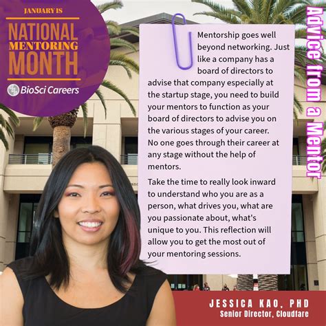 #nationalmentoringmonth #mentoringamplifies | Stanford BioSci Careers