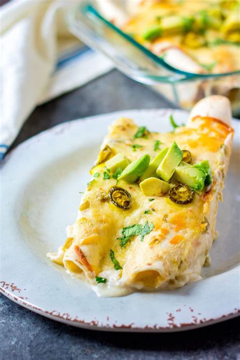 Chicken Green Chili Enchilada Casserole Recipe | Enchilada recipes ...