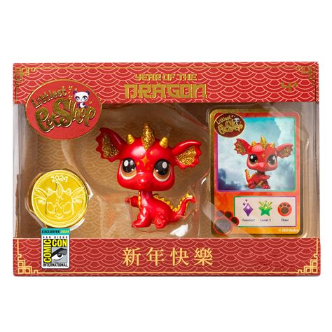 Littlest Pet Shop Series 2 Limited Edition Dragon (#G7 - #129) Pet ...