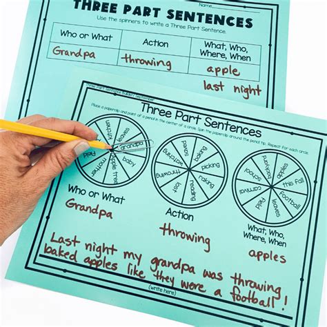 How to Teach Writing a Complete Sentence to Elementary Students - The ...