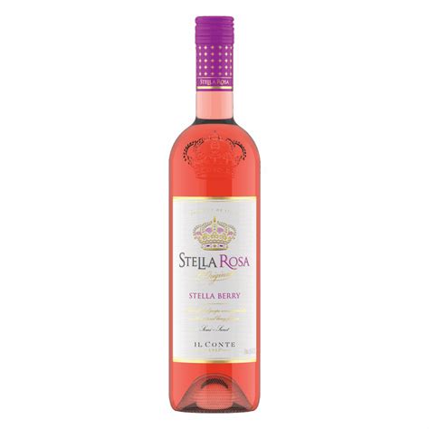 Stella Rosa Berry Semi-Sweet Rose Wine 750 ml - Stella Rosa