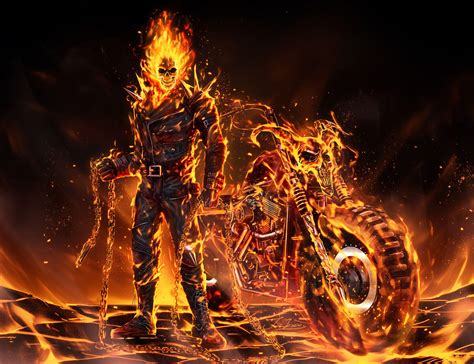 Ghost Rider Wallpaper Bike