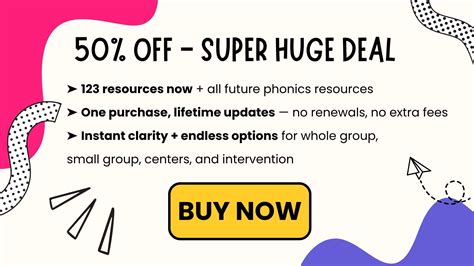 PHONICS ENDLESS BUNDLE: activities, worksheets, centres, games, prinatbles