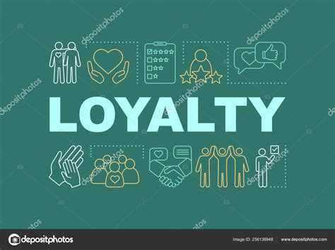Loyalty Word Concepts Banner Glory Popularity Leadership Social ...