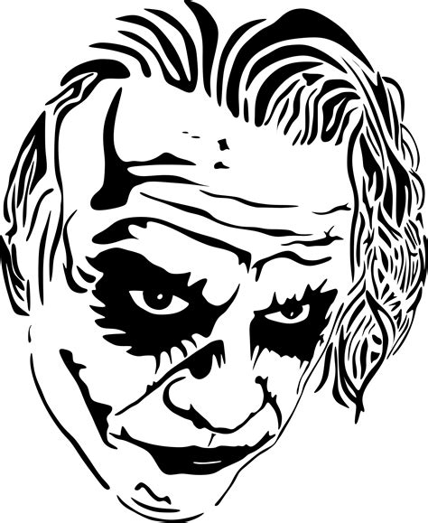 Joker Drawing Black And White - Surrealist Drawing Techniques