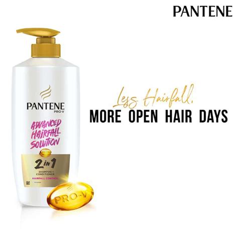Buy PANTENE 2 IN 1 HAIRFALL CONTROL SHAMPOO + CONDITIONER - 650ML ...
